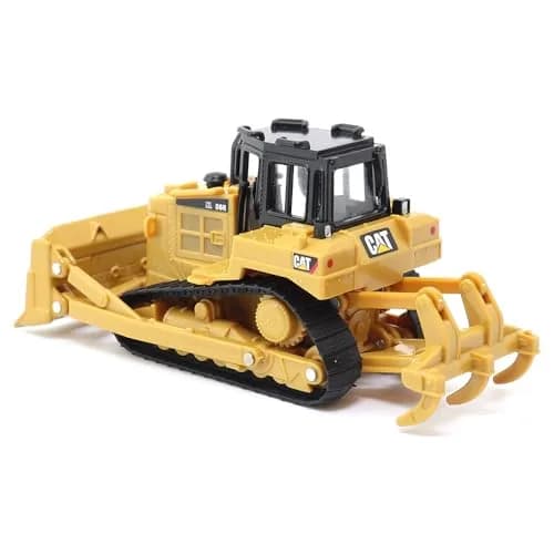 Diecast Masters D6R Bulldozer 1:64 Scale Model Yellow | Construction Vehicle for Collectors thumbnail 7