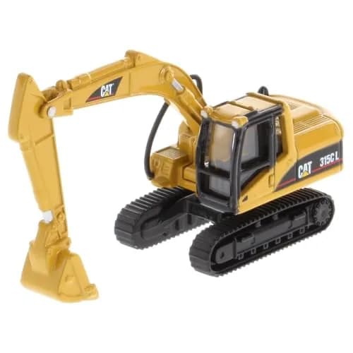 Diecast Masters Cat 315C L Hydraulic Excavator 1:87 HO Scale Model | ASTM-Tested Construction Toy thumbnail 1