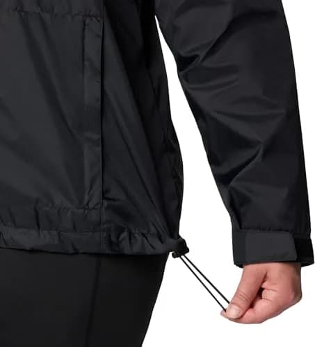 Columbia Switchback IV Rain Jacket, Black, X-Small | Lightweight, Packable Waterproof Rainwear thumbnail 7