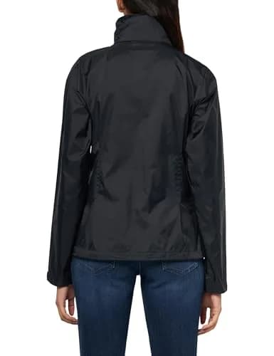 Columbia Switchback IV Rain Jacket, Black, X-Small | Lightweight, Packable Waterproof Rainwear thumbnail 3