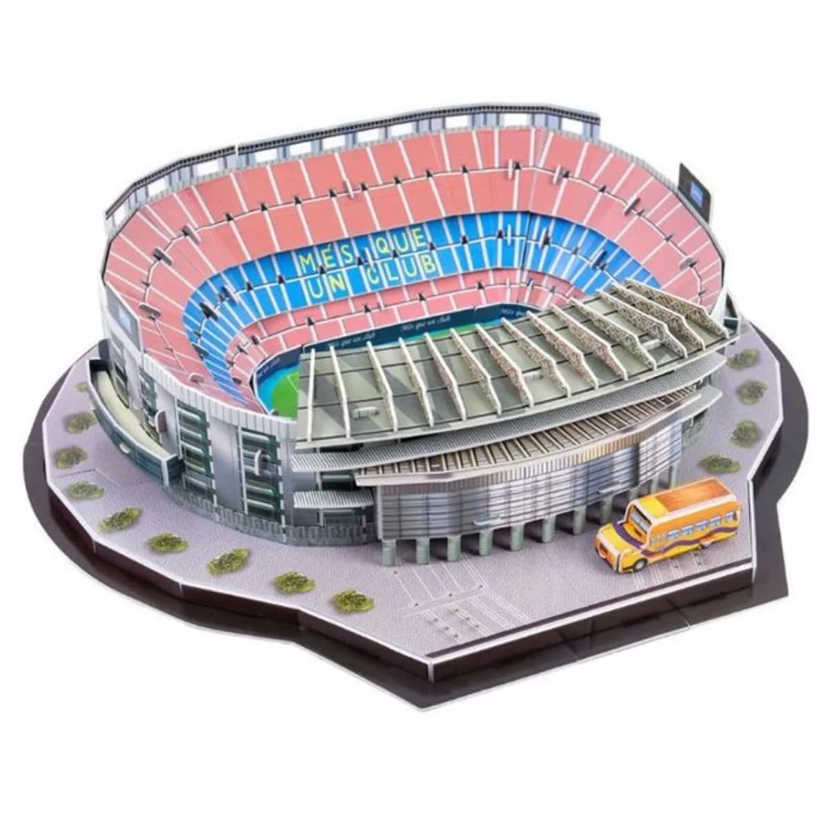ISFIBA Classic Football Stadium Puzzle 3D Model, Old Trafford | Soccer Stadium Souvenir Gift — Camp Nou Stadium