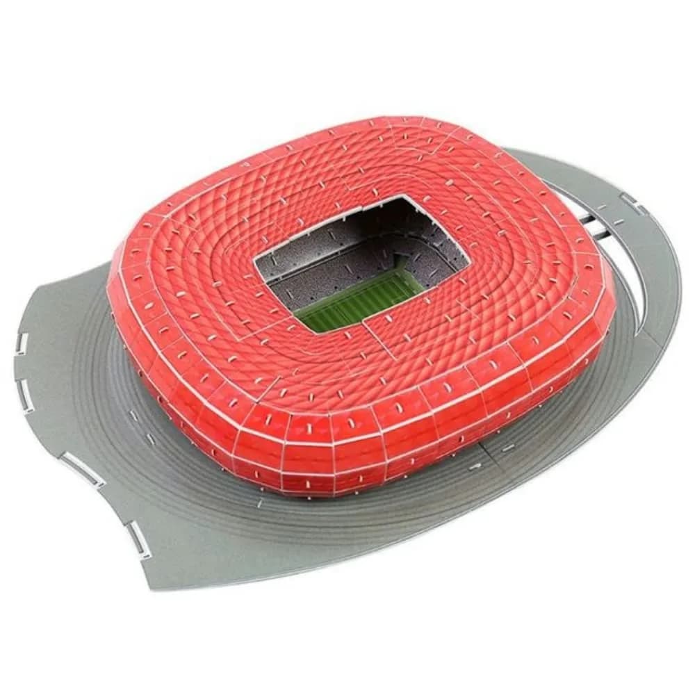 ISFIBA Camp Nou Stadium 3D Puzzle 37.8cm x 39.6cm (14.9" x 15.6") | Educational STEM Toy for Ages 12+ — Allianz Arena