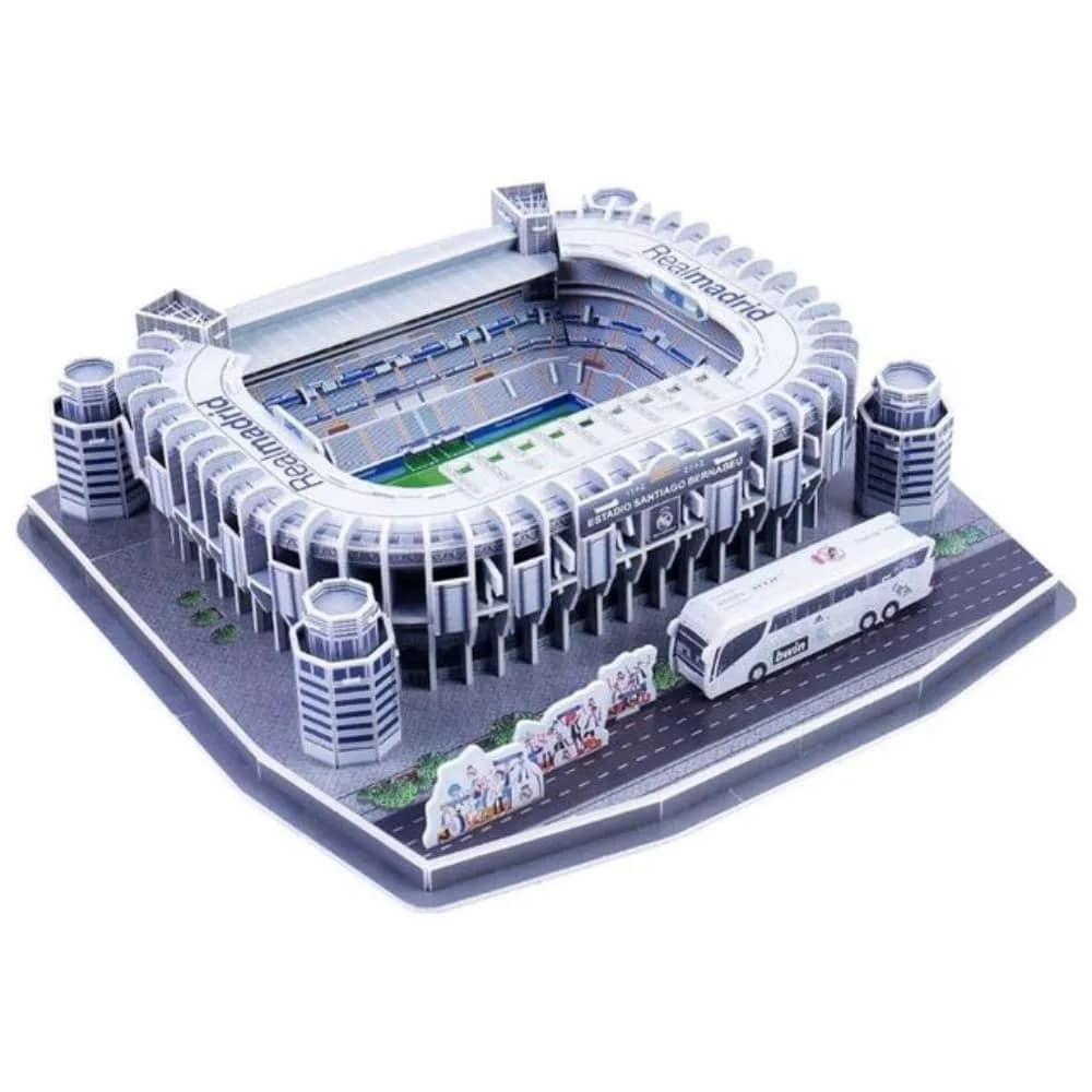ISFIBA Classic Football Stadium Puzzle 3D Model Santiago Bernabeu | Soccer Stadium Souvenir - main product image