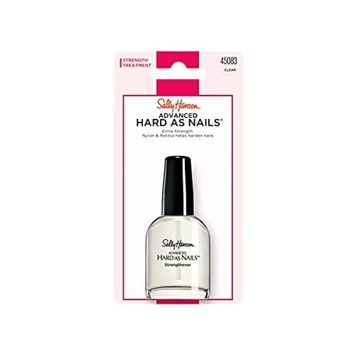 Sally Hansen Advanced Hard as Nails Nail Polish Clear 0.45 Fl Oz (Pack of 2) | Strengthens & Protects Natural Nails thumbnail 2