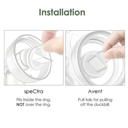 Maymom 2nd Generation Duckbill Valves with Pull Tab, 6 Count | Compatible with Spectra, Medela, Motif Luna Pumps thumbnail 7