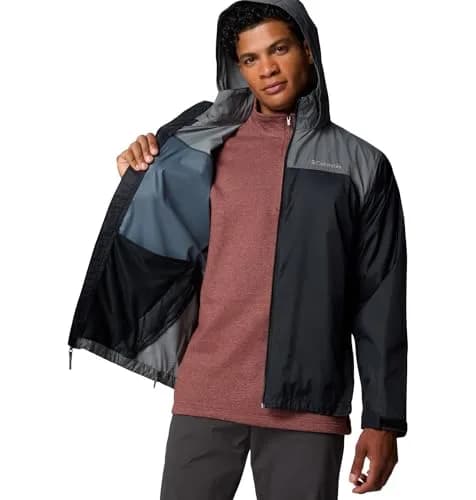 Columbia Men's Glennaker Lake II Rain Jacket | Waterproof, Packable, Regular Fit thumbnail 7