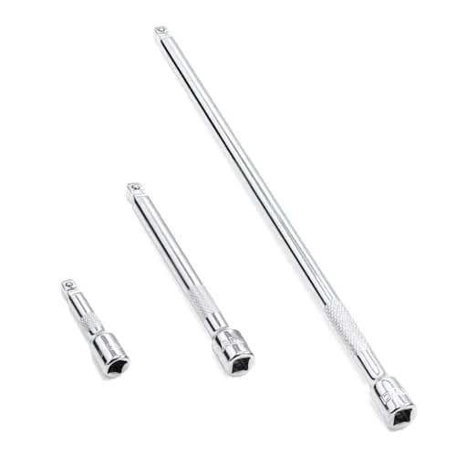 DAKCOS 3 Piece 1/4 Inch Drive Wobble Extension Set 2/4/9 in | Chrome Vanadium Steel thumbnail 1