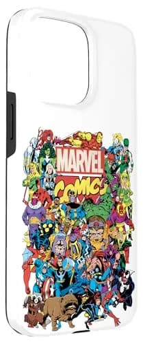 Marvel iPhone 15 Pro Max Marvel Comics Group Shot Case | Heavy Duty Protection thumbnail 3