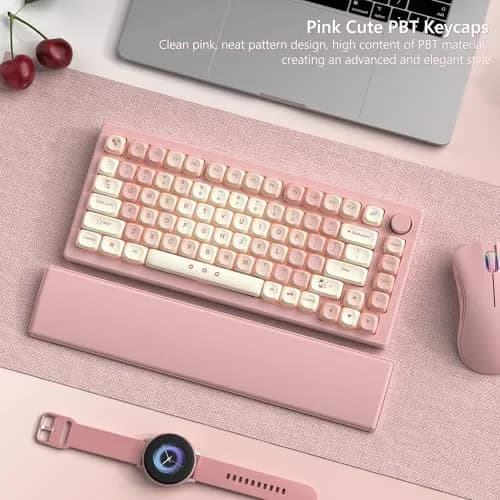 Womier Pink Cute MOA Keycaps Set - 143 Keys | Dye-Sublimation PBT Custom Keyboard Caps thumbnail 6