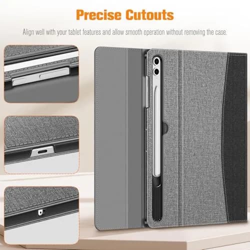 FINTIE Case for Samsung Galaxy Tab S10 Plus/S9 FE Plus 12.4'' | Multi-Angle & Card Holder thumbnail 9