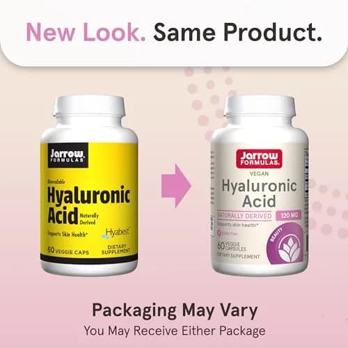 Jarrow Formulas Hyaluronic Acid 120 mg 120 Veggie Capsules | Skin Health Support thumbnail 2