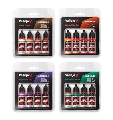 Vallejo Game Color Blue Color Set, 4 Bottles x 18ml (0.6 fl oz) | Opaque Acrylic Paints for Miniatures thumbnail 6