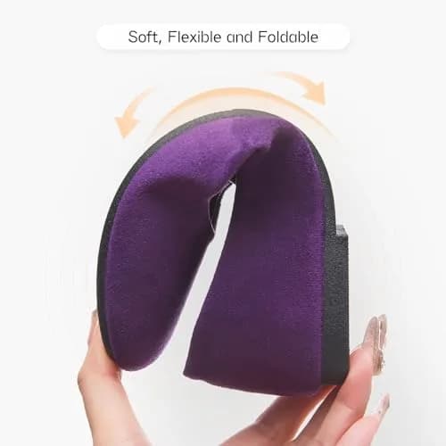 Shupua Flats for Women Round Toe Ballet Flats Work Shoes, Purple, Size 9 | Comfortable All-Day Office Wear thumbnail 5