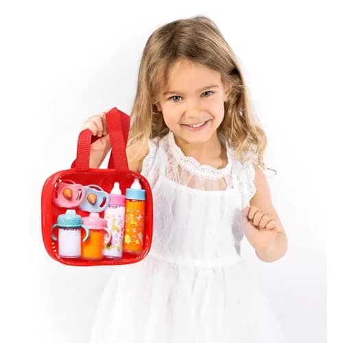 fash n kolor My Sweet Baby Disappearing Doll Feeding Set 6 Piece | Ages 3+ thumbnail 2