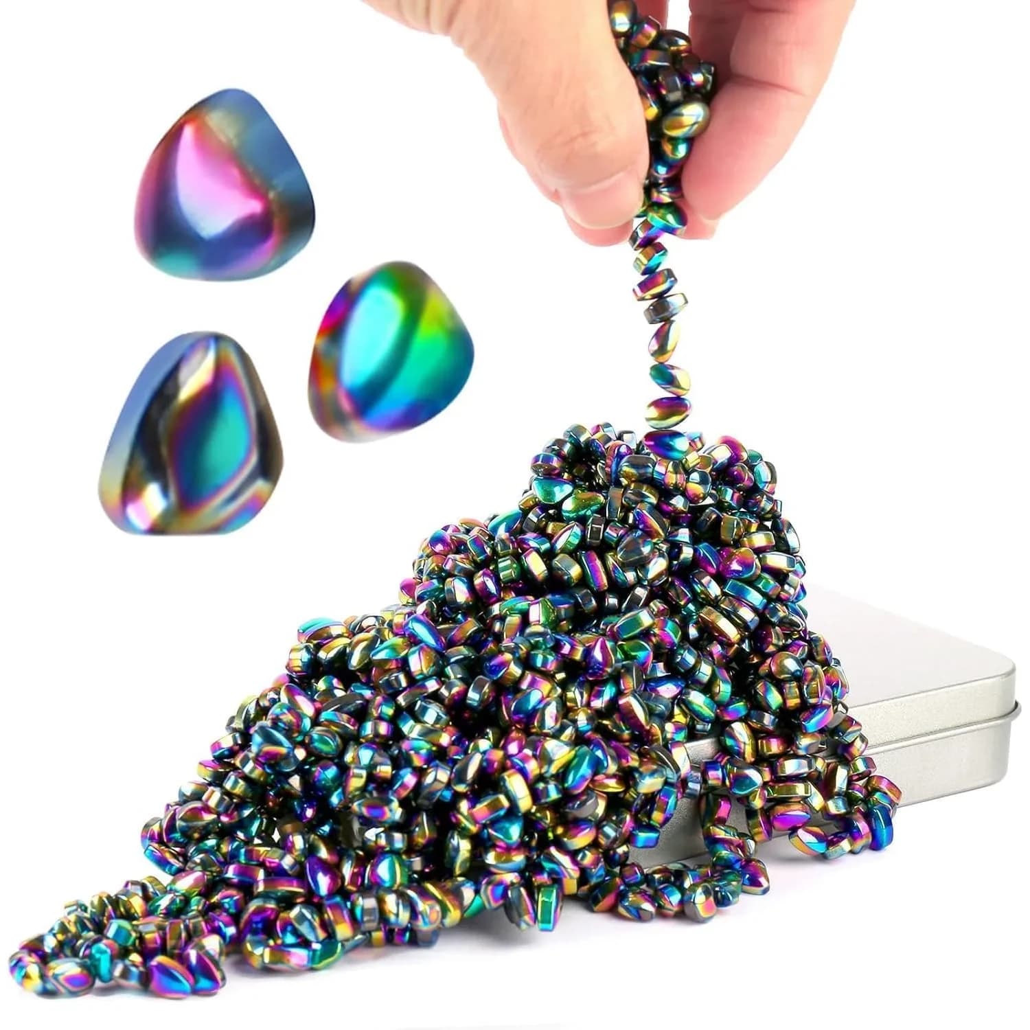 Matassari 550pcs Magnetic Balls Fidget Toy Set | Non-Toxic, BPA-Free, ASTM-Tested - main product image