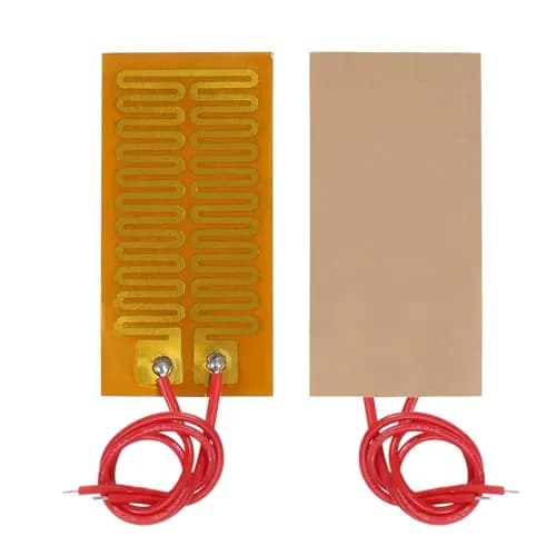 Coliao 12V 7W 25mmx50mm Polyimide Heater Plate (6-Pack) | Adhesive PI Heating Film Strip thumbnail 6