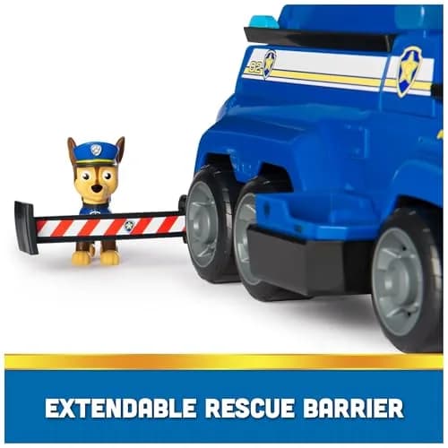 Paw Patrol Team Cruiser Vehicle with 6 Collectible Pup Figures | ASTM-Tested Toy Playset for Kids 3+ thumbnail 7