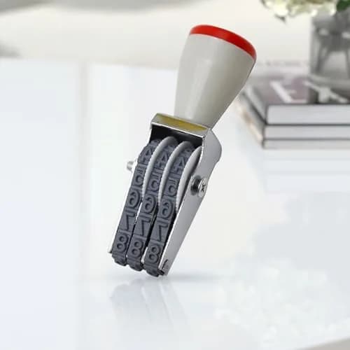 EATAKWARD 3 Digit Number Stamp with Symbols, Adjustable Rotating Price Tag Stamp 9.5cm (3.74in) thumbnail 5