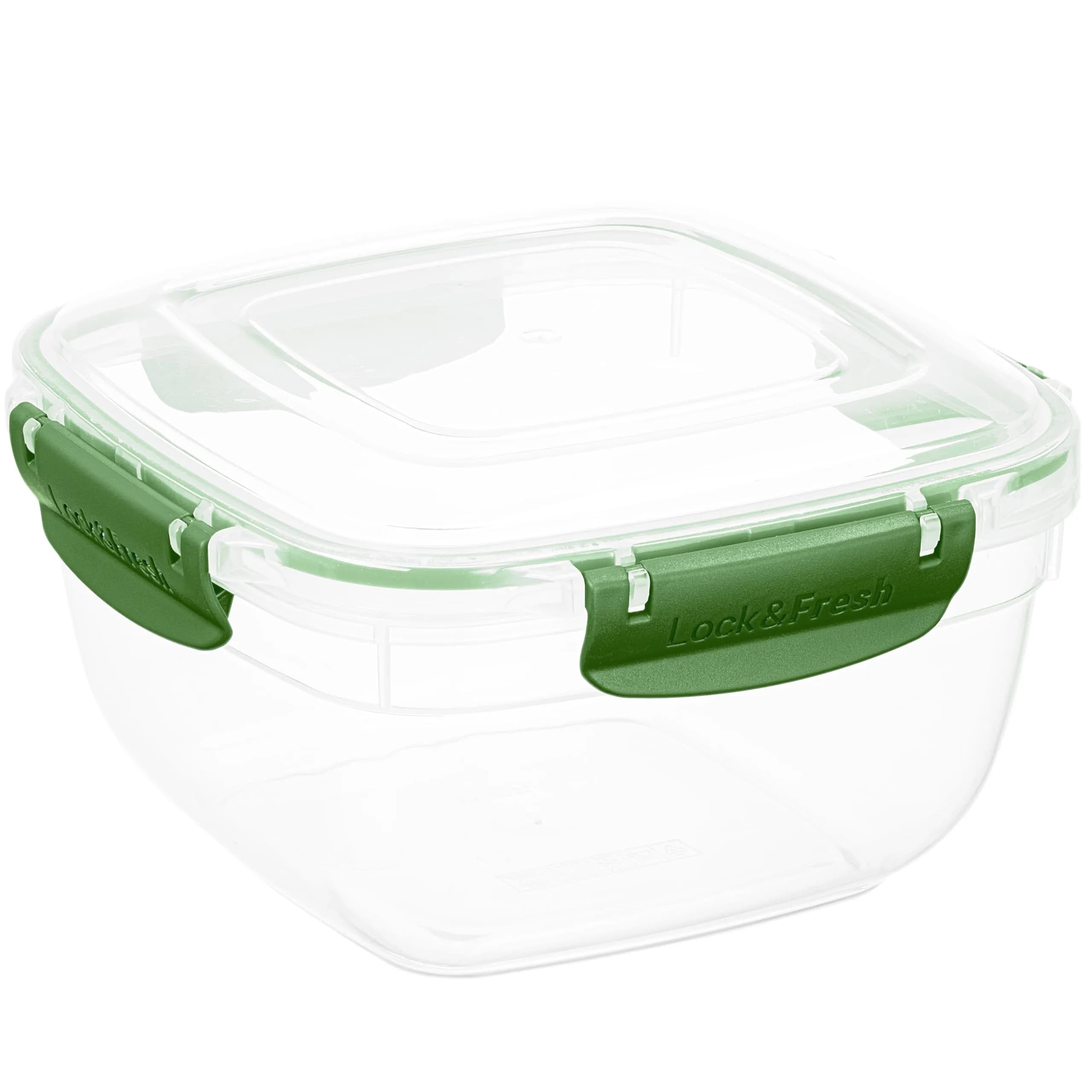 Superio Orange 48 Oz Food Storage Container | Airtight, Leakproof, BPA-Free, Microwave Safe — Green