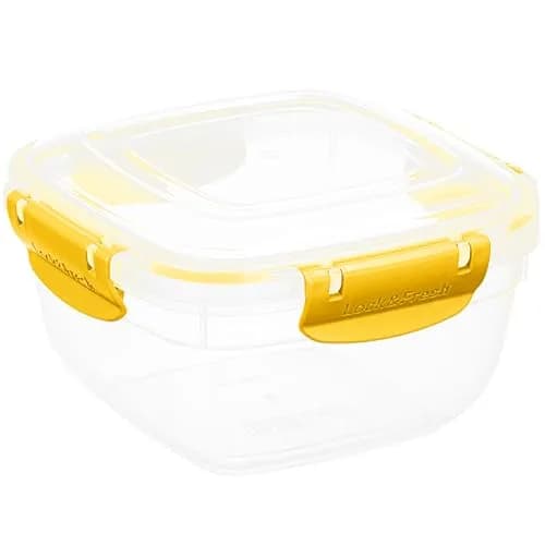 Superio Plastic Food Storage Container with Airtight Lid 30 oz | Leakproof & BPA Free thumbnail 1