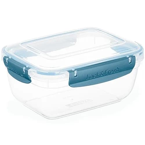 Superio Food Storage Container 48 oz | Leakproof, BPA Free, Square Design thumbnail 1