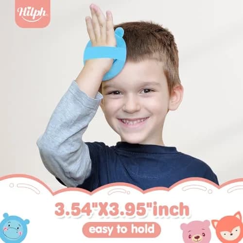 Hilph Kids Ice Packs, 3 Cute Animal Gel Packs with Washable Sleeve & Straps | Reusable Cold Compress for Boo Boos thumbnail 4