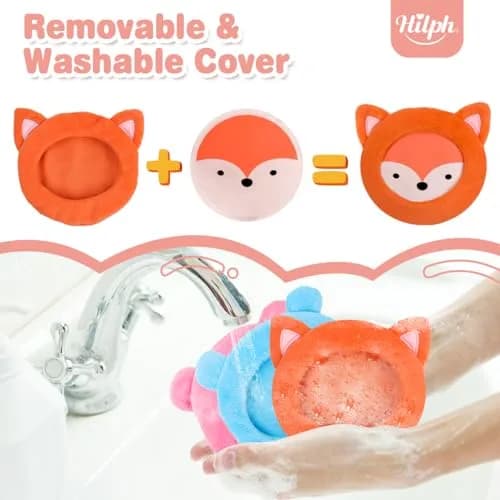 Hilph Kids Ice Packs, 3 Cute Animal Gel Packs with Washable Sleeve & Straps | Reusable Cold Compress for Boo Boos thumbnail 3