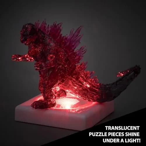 Bepuzzled Godzilla Ultra-Deluxe Crystal 3D Puzzle | 71-Pc Brain Teaser Ages 12+ thumbnail 6