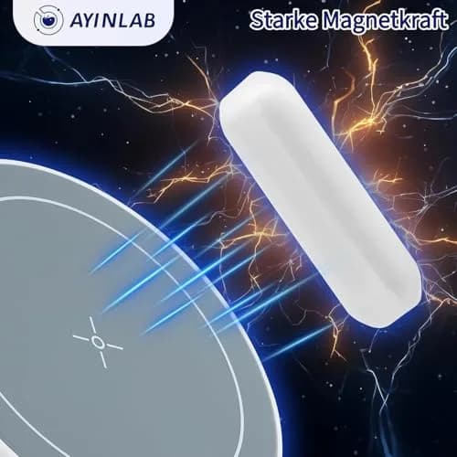 AYINLAB PTFE Magnetic Stir Bar Set 8pcs (10mm-35mm) | Lab Stirring Rods for Magnetic Stirrers thumbnail 7