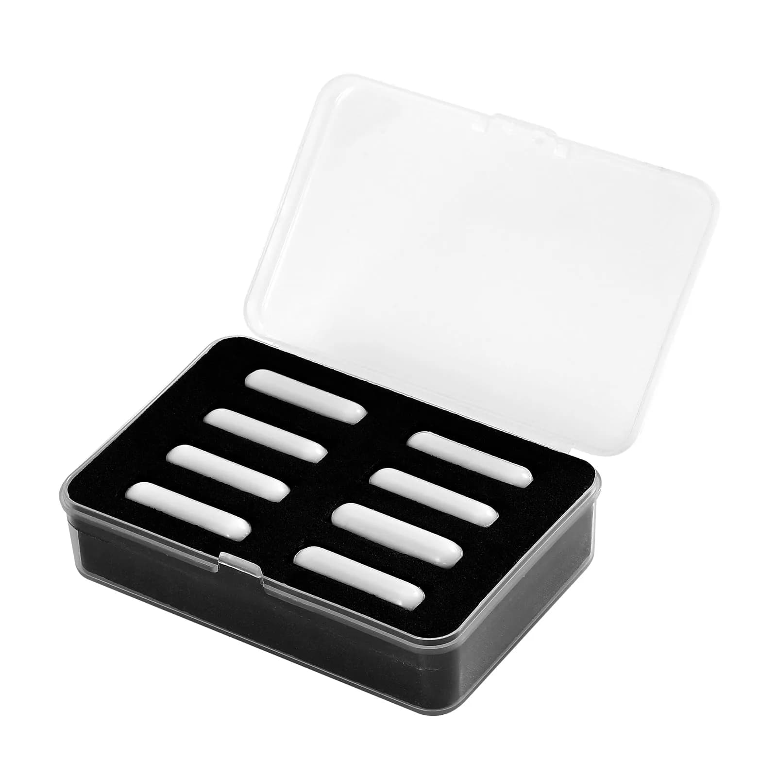 AYINLAB PTFE Magnetic Stir Bar Set 8pcs (10mm-35mm) | Lab Stirring Rods for Magnetic Stirrers — 8x30mm