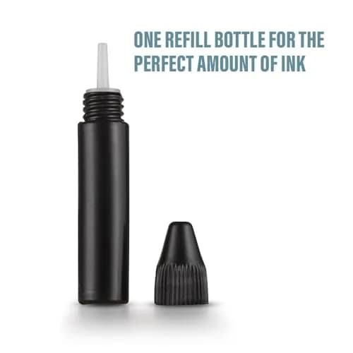 Trodat Refill Inks for ID Protector+ & ID Protector Roller Stamp 2ml Black Ink (3-Pack) thumbnail 3