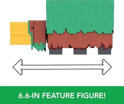 Mattel Minecraft Sniffer Action Figure 3.25-inch | Game-Accurate Sounds & Pixelated Design thumbnail 3