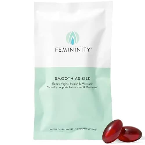 Femininity Softgels for Vaginal Dryness 60 Softgels | Omega 7 & Essential Fatty Acids Support thumbnail 1