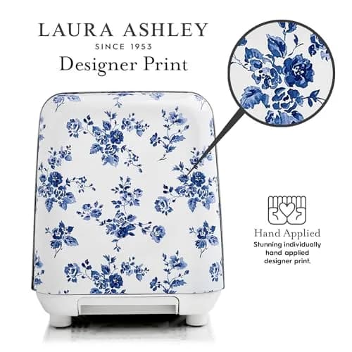 Laura Ashley China Rose 2 Slice Toaster | Wide Slot, Even Browning, 7 Levels, Compact Design thumbnail 4