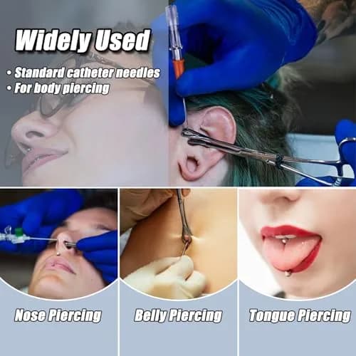 YONGDA Catheter Piercing Needles 14G 10pcs | Stainless Steel, Safe & Precise thumbnail 3