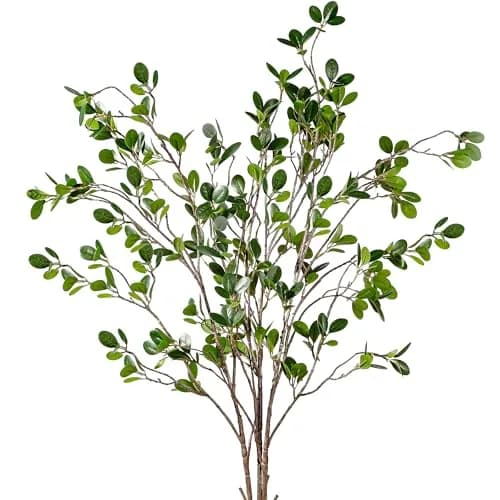 Sggvecsy Artificial Ficus Branches 43’’ | Realistic Greenery for Home & Office thumbnail 1