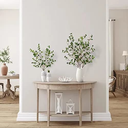 Sggvecsy Artificial Ficus Branches 43’’ | Realistic Greenery for Home & Office thumbnail 2