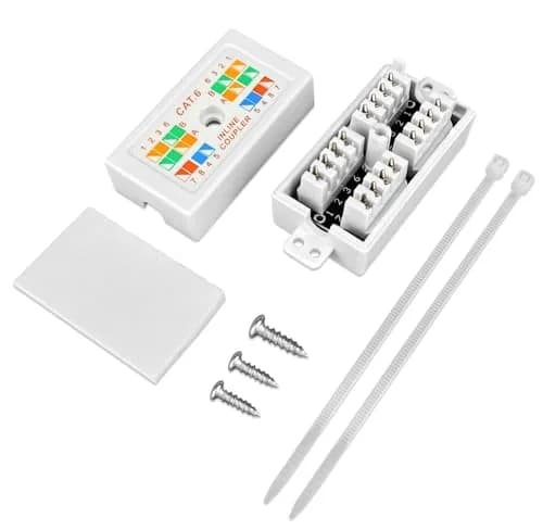 itxtynlo Cat 6 Junction Box 5 Pack | Unshielded Ethernet Splicing Solution thumbnail 4