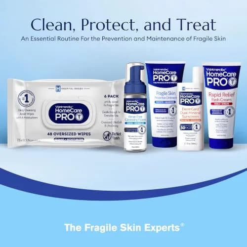 Welmedix No Rinse Cleansing Foam - 30ml (1 Fl Oz) Bottles, Pack of 6 | Hospital Grade Waterless Body Wash for Sensitive Skin thumbnail 9