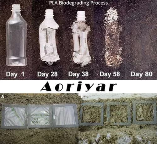 Aoriyar Compost Trash Bags 1.2 Gallon | Biodegradable & Leakproof 120 Count thumbnail 3