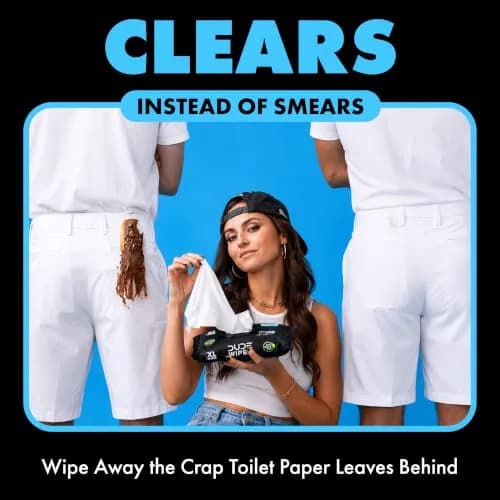 DUDE Wipes Unscented Adult Flushable Wipes & Mint Travel Pack 402 Count | Gentle, Eco-Friendly & Septic Safe thumbnail 6