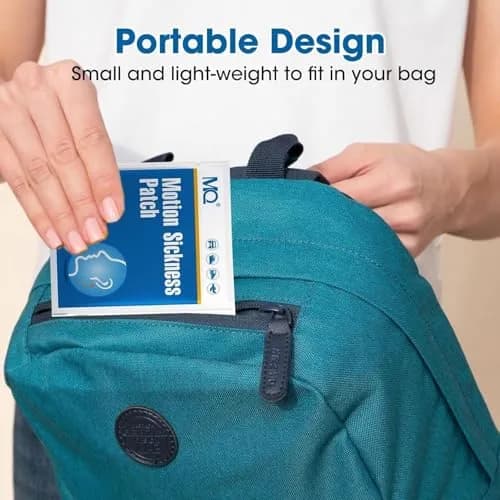 MQ Motion Sickness Patches 84ct | Non-Drowsy Relief for Travel & Cruise thumbnail 5