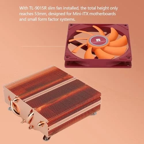 Thermalright AXP90-X53 Full Copper Low Profile CPU Cooler ITX 53mm Height | AGHP Technology for AMD AM4 AM5/Intel LGA1700/115X/1200/1851 thumbnail 3