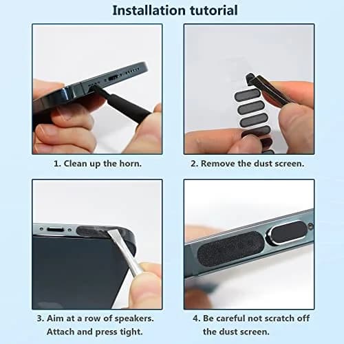 Limvory USB C Dust Plug & Phone Speaker Cover | Anti Dust & Water Protection thumbnail 9