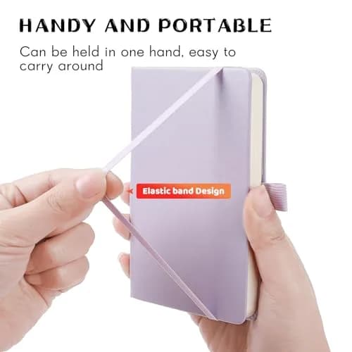 Animusphere Purple 2Pack Pocket Notebook Journal 10.2cm x 14.5cm (4" x 5.7") | Authentic USA Import thumbnail 4