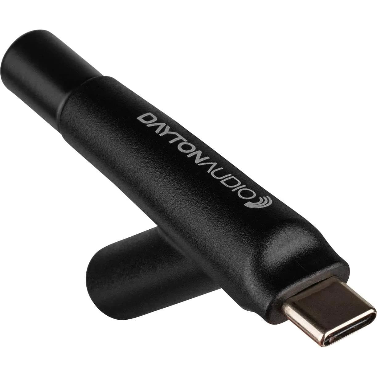 Dayton Audio iMM-6C Calibrated Measurement USB-C Microphone for iPhone, iPad, Android | Omnidirectional Condenser Mic
