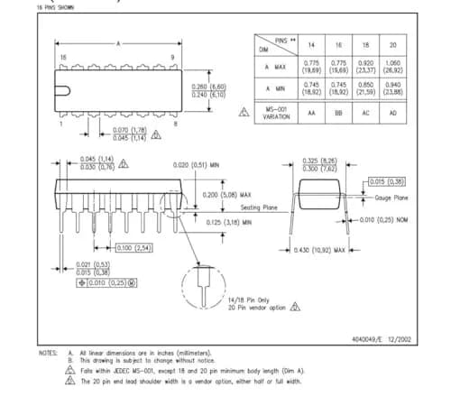 Bridgold 20pcs SN74LS04N Hex Inverter Gate IC DIP14 | Low Power Bipolar Logic thumbnail 5
