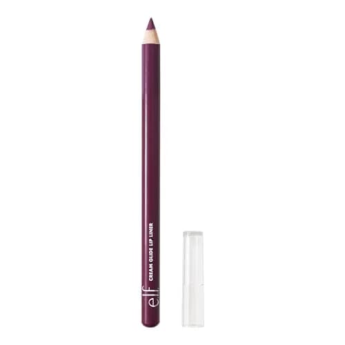 e.l.f. Cream Glide Lip Liner, Plum & Get It, 0.03 oz (0.85 g) | Smooth Semi-Matte Finish thumbnail 1
