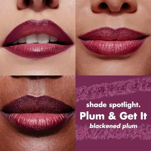 e.l.f. Cream Glide Lip Liner, Plum & Get It, 0.03 oz (0.85 g) | Smooth Semi-Matte Finish thumbnail 2