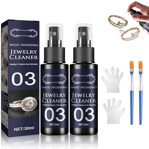 iaredon Jewelry Cleaner 30ml | Fast, Safe & Effective Jewelry Shine Solution thumbnail 1